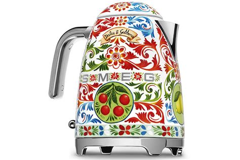 versace smeg kettle|Dolce & Gabbana Kitchen Collection from Smeg.